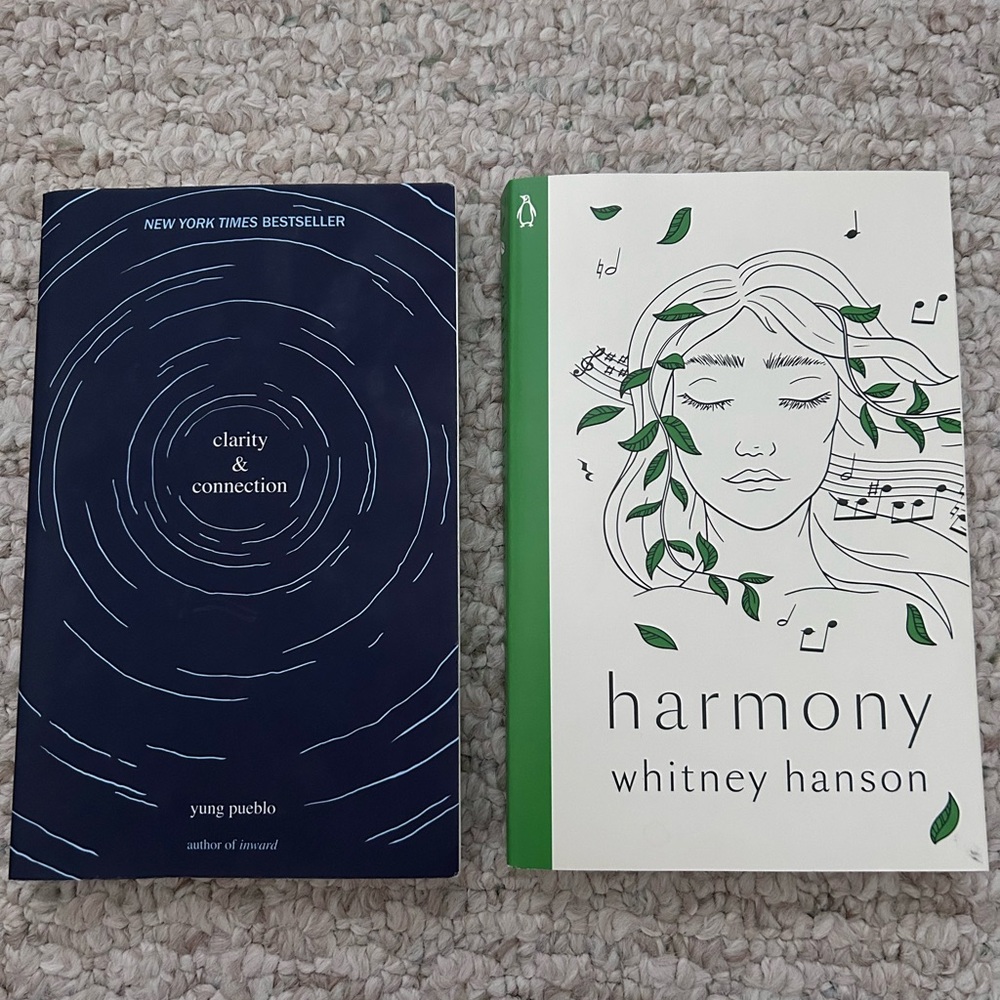 Clarity & Connection and Harmony - poetry Books - poems